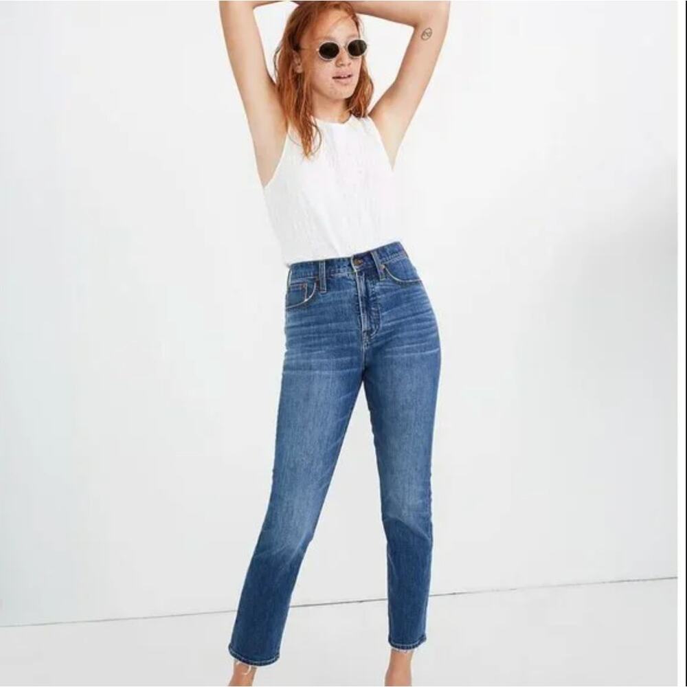 MADEWELL The Perfect Vintage Crop Jean Size 26
